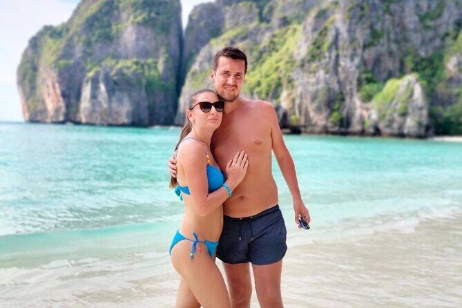 2x Snorkelling Phi Phi, Maiton, Maya Bay, khai islands tour - Lok Samah Bay: where the water color does the talking