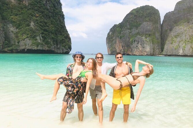 All-in Phi Phi, Maiton, MayaBay, Khai, Bamboo islands Tour - Maya Bay: Stunning Cliffs, Limited-Time Viewing, Photo Focus