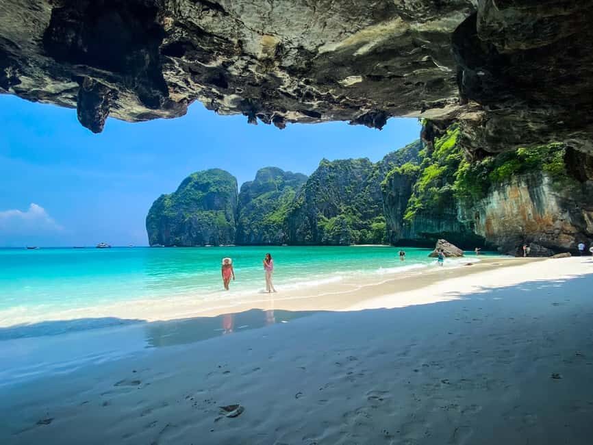 Ao Nang: Phi Phi Islands Speedboat or Catamaran Tour One day - Bamboo Island Stop: The First Big “Wow” With Snorkeling Time