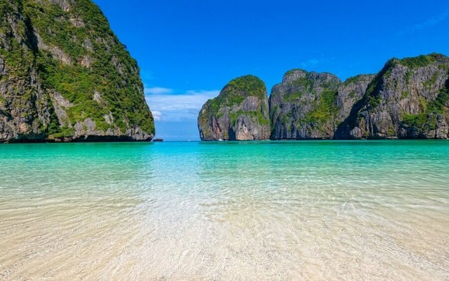 From Ao Nang: Phi Phi Islands Day Tour by Boat with Lunch - Bamboo Island: the snorkeling closer and calmer payoff