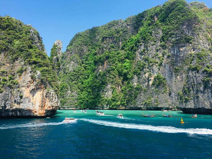 From Phi Phi: Full Day 7 Island Tour by Longtail with Sunset - Price and logistics: what the $35 really covers