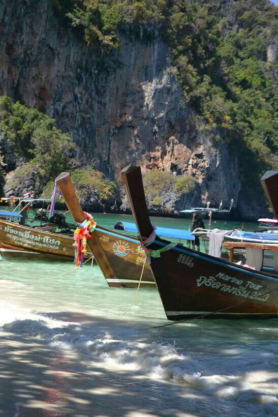 From Phi Phi: Full Day 7 Island Tour by Longtail with Sunset - Maya Bay plus Bamboo Island: famous beaches with a fee you should plan for