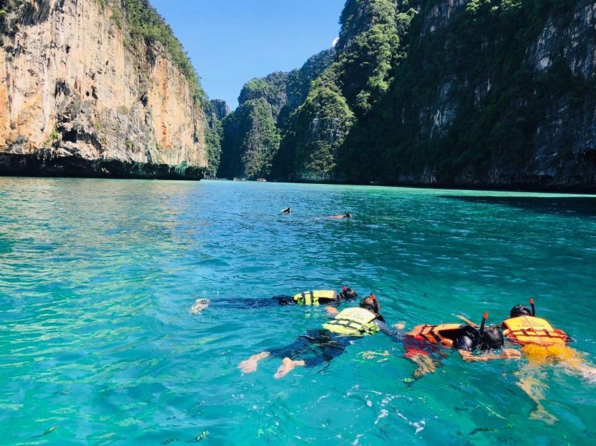 From Phi Phi: Half-Day Longtail Boat Tour with Snorkeling - The Water Moment at Maya Bay: Snorkeling From the Boat