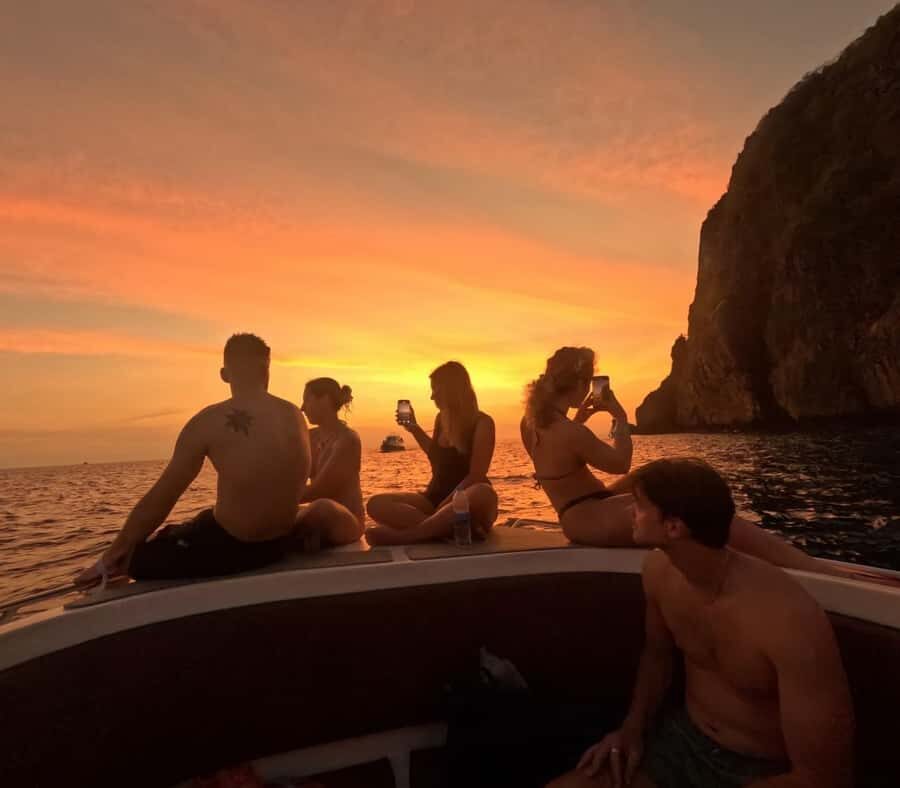 From Phi Phi Island: Maya Bay Sunset & Plankton by Speedboat - Monkey Beach snorkel and the odds of seeing sharks