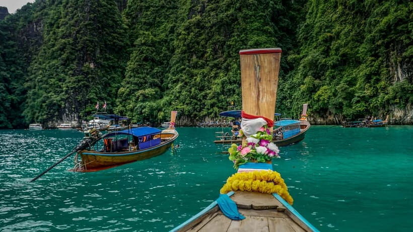 From Phi Phi: Maya Bay HalfDay Longtail Boat with Snorkeling - Price and value: $24 is just the starting point