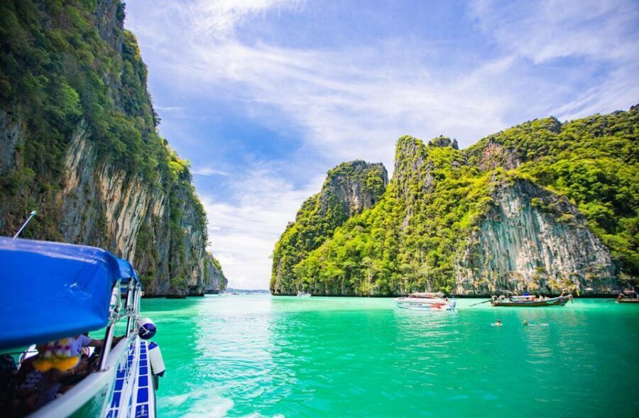 From Phi Phi: Sunrise Maya Bay, Pileh Lagoon Speedboat Tour - Bamboo Island lunch and the longer full-day break