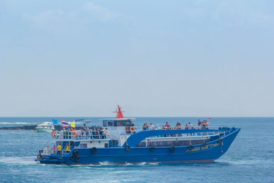 From Phuket: Snorkeling Ferry Cruise to Phi Phi Islands - Phi Phi Leh Passes: Maya Bay, Loh Samah Bay, and Viking Cave