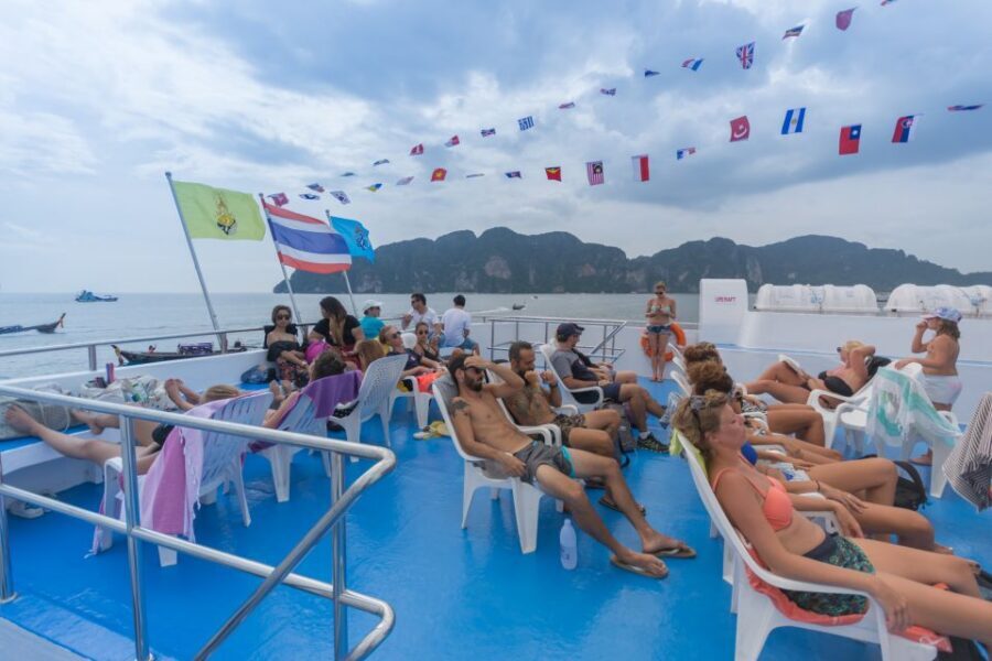 From Phuket: Snorkeling Ferry Cruise to Phi Phi Islands - Phi Phi Don Arrival: Long Beach and Laemtong Beach Time