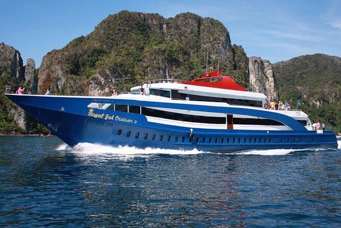Full Day Phi Phi Islands Tour By Royal Jet Cruiser From Phuket - Ko Phi Phi Le and the famous pass-by points: views without frantic stops