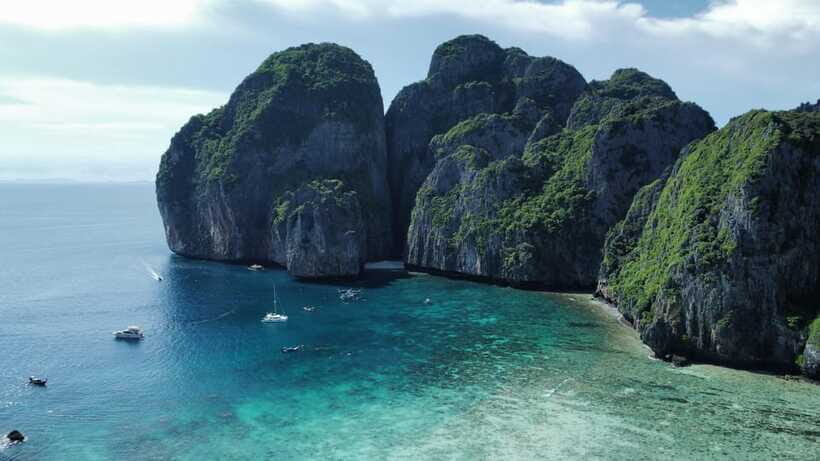 Krabi: Phi Phi and 4 Islands with Snorkeling by Speed Boat - Poda Island Beach Time: The Best Place to Reset