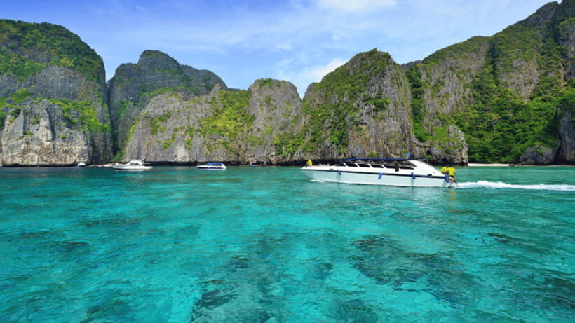 Krabi Phi Phi & Bamboo Island One Day Tour By Speed Boat - Bamboo Island: White Sand Time and Clear Water Views