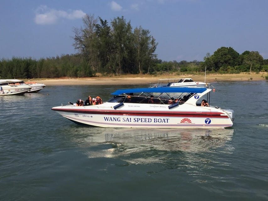 Krabi: Phi Phi Islands & Maya Bay Speedboat Tour with Lunch - Pileh Lagoon: 30 minutes of swim and snorkel in clear water