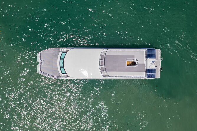 Phi Phi 1 Day tour by speed catamaran with Phuket transfers - Passing Monkey Beach: you get the view without the scramble
