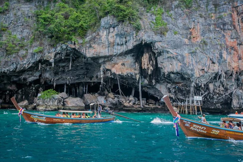 Phi Phi: Half Day Long Tail Boat to Maya Bay - Viking Cave: quick views, calm pace, and a “yep, that’s it” moment