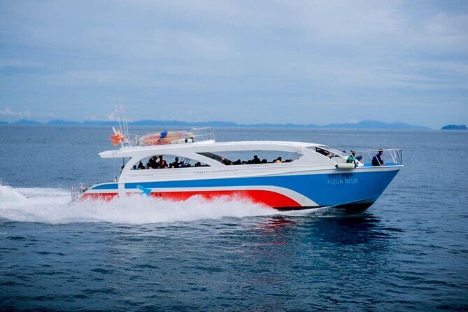 Phi Phi - Khai/Bamboo Islands Tour with Lunch by Speed Catamaran - Patong beach pickup and pier check-in (7:30–9:30 am): arrive ready