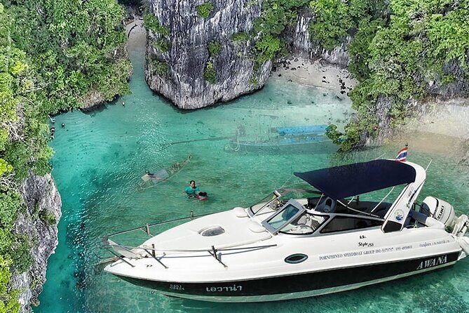 Phi Phi, Maya Bay, Bamboo by Private VIP boat - Phuket pickup to Boat Lagoon: smooth start, real time savings
