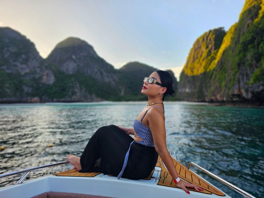 Phi Phi: Morning Speedboat Tour to Maya Bay with Snorkel - Bamboo Island on the full-day option: lunch, long water time, paradise pace