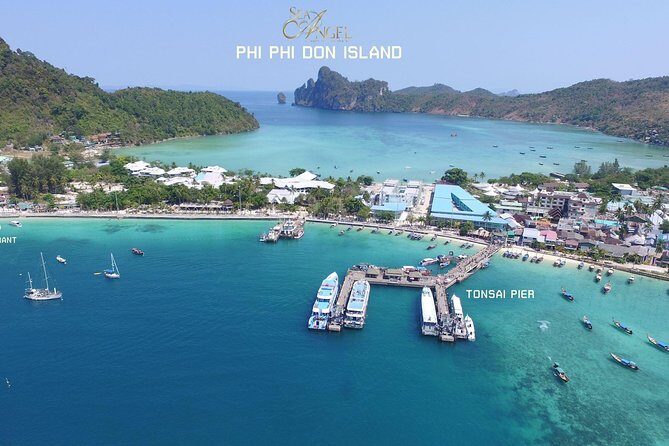 PHUKET-Phi Phi Island-Khai Island-Lunch by Sea Angel Speed Boat - Phi Phi Leh and the Maya Bay area: the day’s main scenery run