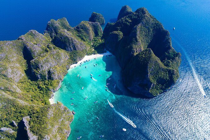 Premium Phi Phi, bamboo island tour Speed Catamaran - Koh Khai Nai (Egg Island): short hop, swimming time, and a calm beach moment
