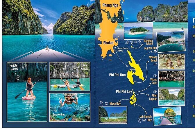 Premium Phi Phi, bamboo island tour Speed Catamaran - Maya Bay and Lok Samah Bay: sightseeing that respects closures and still looks amazing