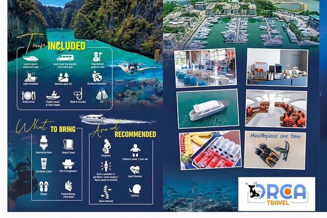 Premium Phi Phi, bamboo island tour Speed Catamaran - Koh Phi Phi Don: halal buffet lunch plus real island time