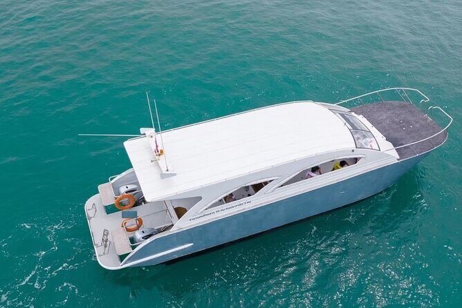 Premium Phi Phi, bamboo island tour Speed Catamaran - Monkey Beach: sand, wild monkey photos, and a short snorkel hit
