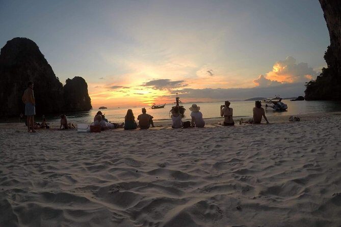 Private Phi Phi & 4 Islands Sunset Cruise by Speedboat - from Krabi - Ko Phi Phi Le: the long first stop that sets the tone