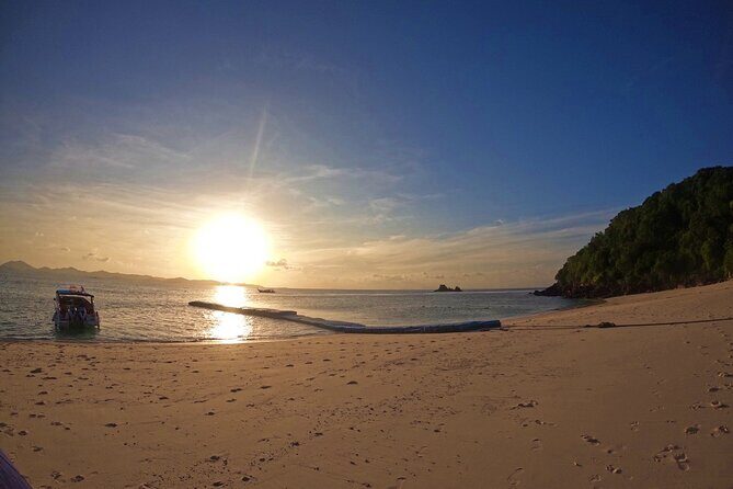 Small Group Phi Phi Islands Sunrise Tour with Seaview Lunch - Bamboo Island (or Khai Island): snorkeling time and beach breaks